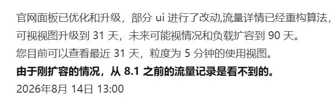 TAG官网 8 月 14 日公告截图